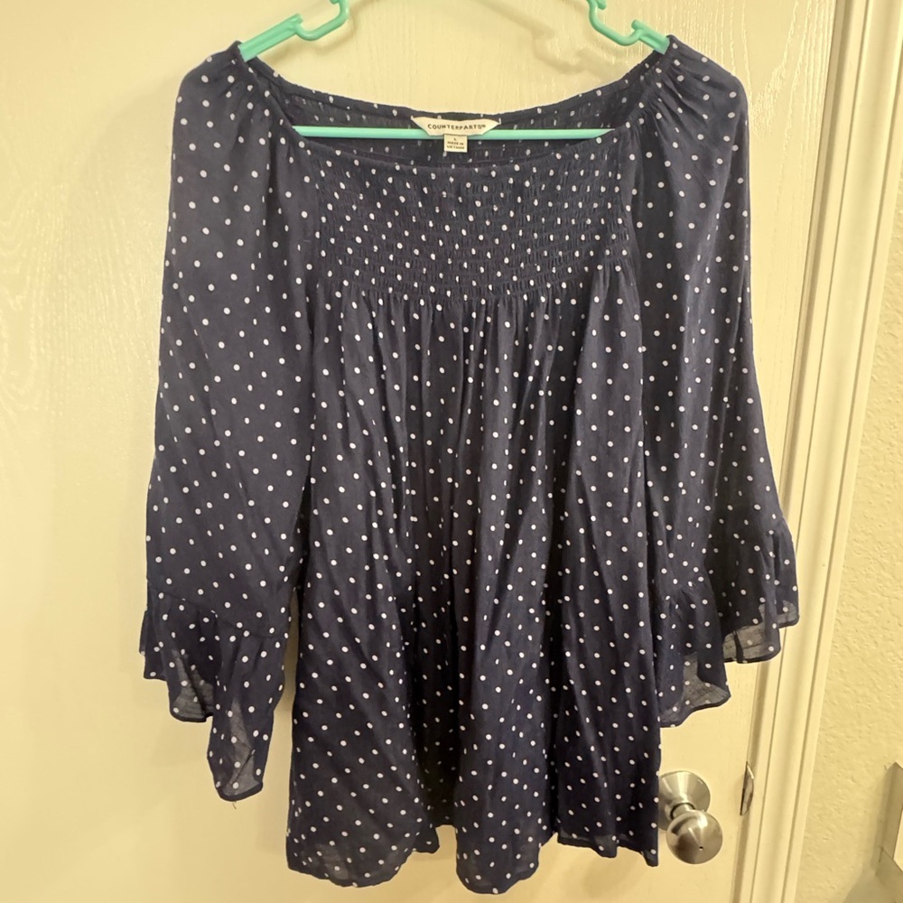 3/$10 Counterparts Blouse